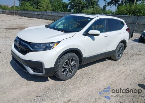 2021 Honda Cr-V Awd Ex-L из США, поврежденный, VIN 5J6RW2H80ML003149